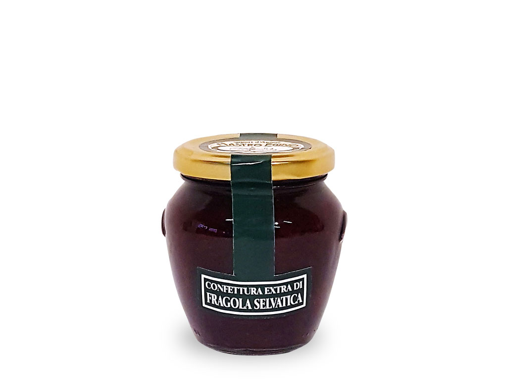 confettura extra di fragola selvatica (wild strawberry jam) di "Mastro Egidio" di Italia dei Sapori"