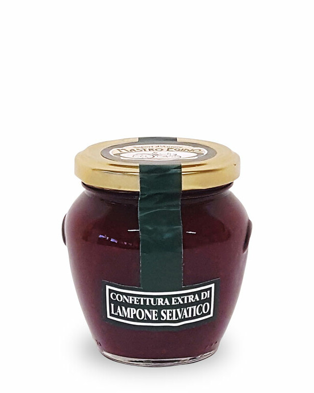 confettura extra di lampone (wild raspberry jam) selvatico di 