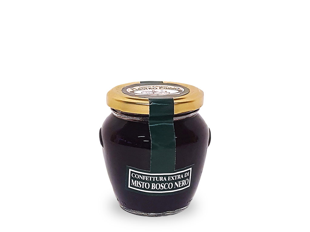 confettura extra di misto bosco nero (wild berries jam) di "Mastro Egidio" di Italia dei Sapori"