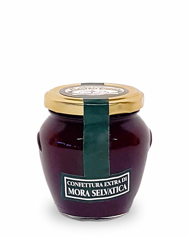 confettura extra di mora selvatica (wild blackberry jam) di 