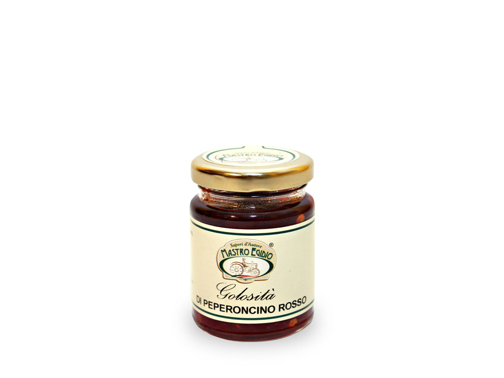 golosità di peperoncino rosso (per formaggi e carni) di "Mastro Egidio" di Italia dei Sapori"