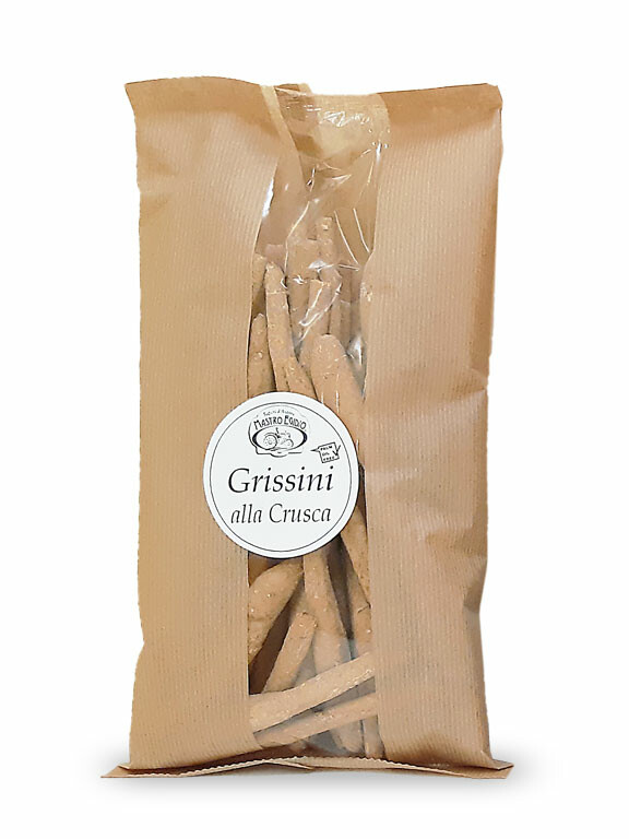 grissini alla crusca (breadsticks with bran) di 