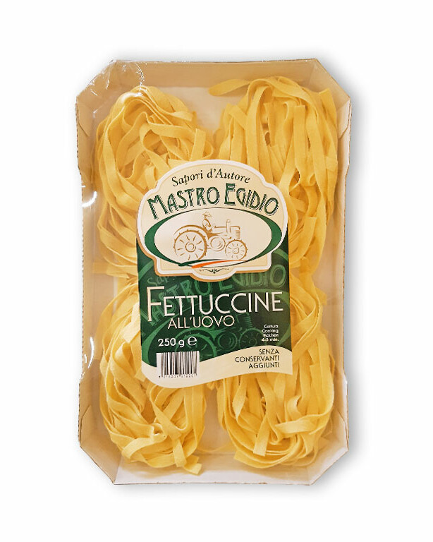 fettuccine (pasta all'uovo secca / dry egg pasta) di 