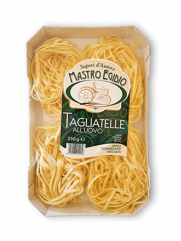tagliatelle (pasta all'uovo secca / dry egg pasta) di 