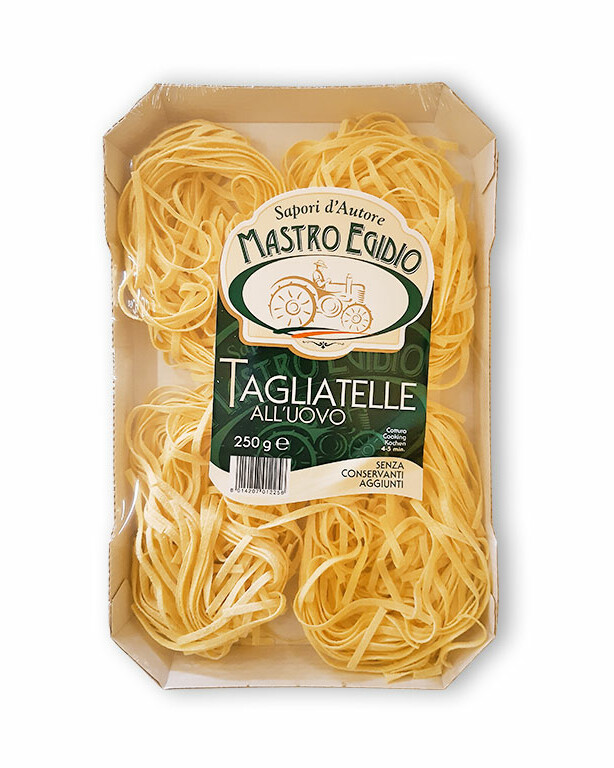 tagliatelle (pasta all'uovo secca / dry egg pasta) di 