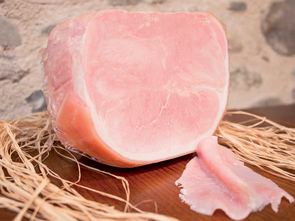 prosciutto cotto naturalis (cooked ham) de "I Salumi di Cantina" di Italia dei Sapori
